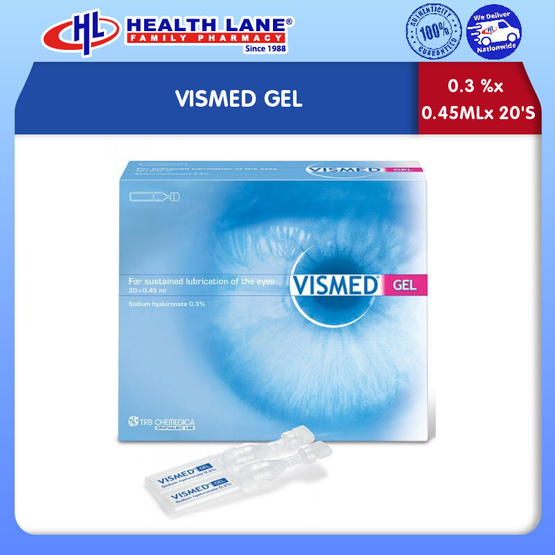 VISMED GEL 0.3 %x0.45MLx20'S